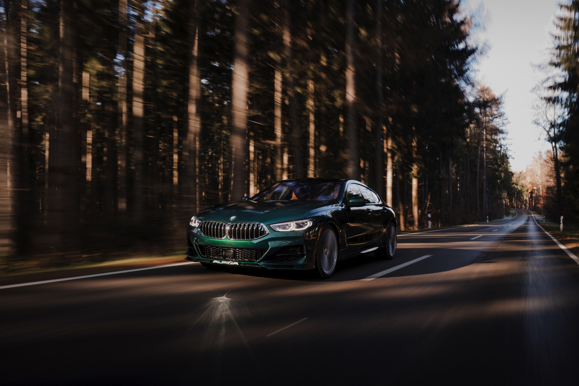 Download 2022 ALPINA B8 Gran Coupé - Front Three-Quarter HD Wallpaper 1920x1280 #4