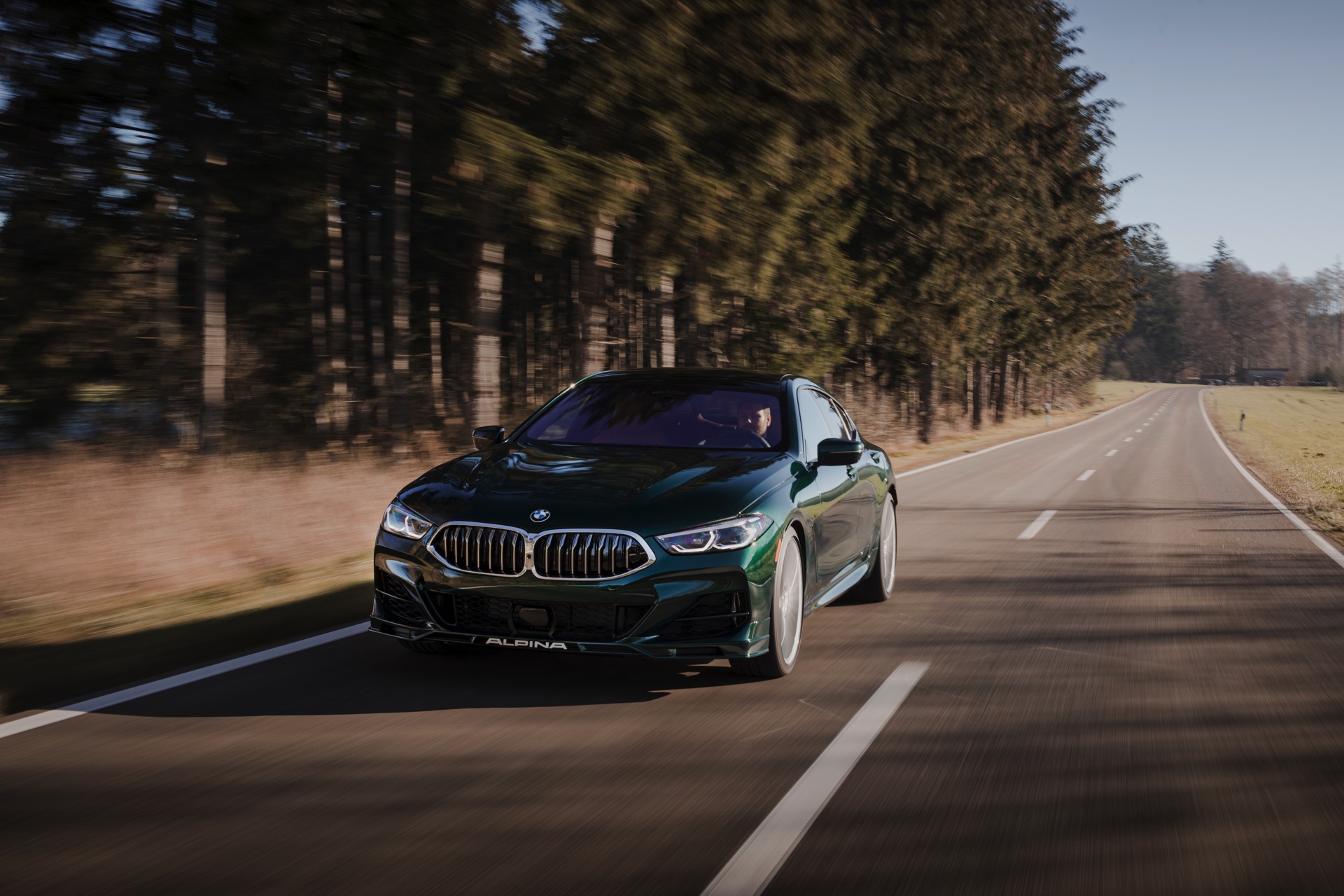 Download 2022 ALPINA B8 Gran Coupé - Front HD Wallpaper 1920x1280 #2