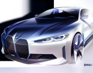 2022 BMW i4 M50 - Design Sketch Wallpaper 190x150