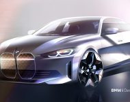 2022 BMW i4 M50 - Design Sketch Wallpaper 190x150
