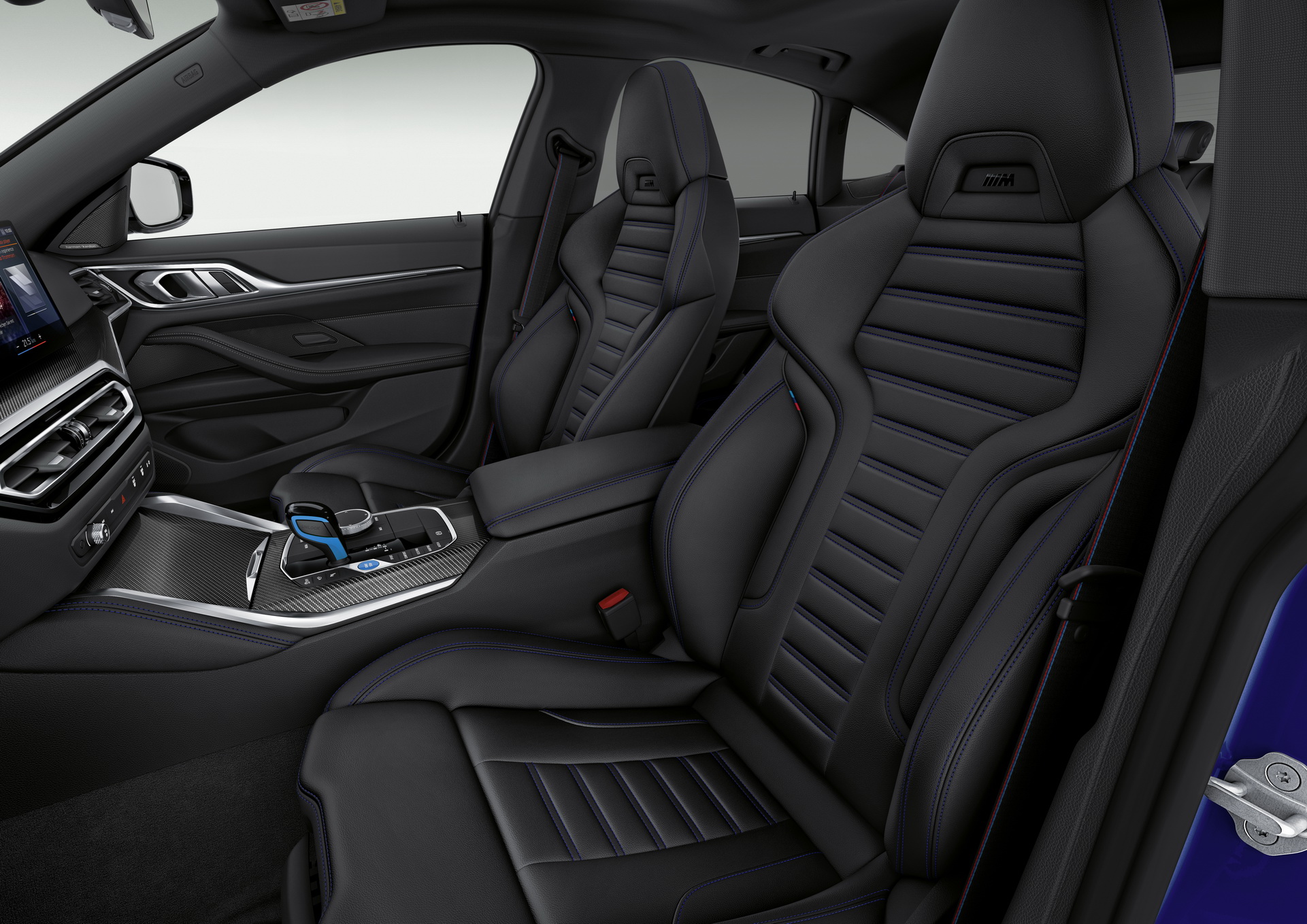 Download 2022 BMW i4 M50 - Interior HD Wallpaper 1921x1359 #11