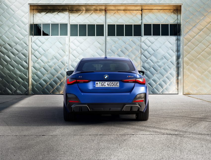 2022 BMW i4 M50 - Rear Wallpaper 850x645 #5