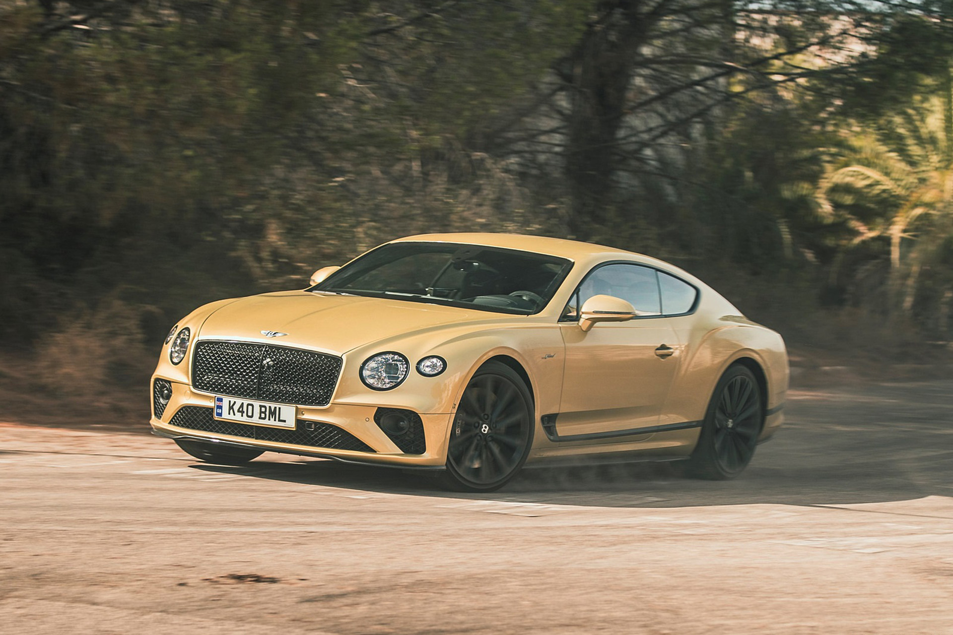 Download 2022 Bentley Continental GT Speed - Front Three-Quarter HD Wallpaper 1920x1280 #162
