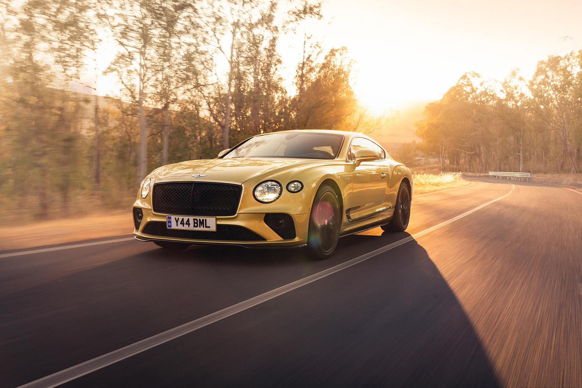 Download 2022 Bentley Continental GT Speed - Front Three-Quarter HD Wallpaper 1921x1281 #155