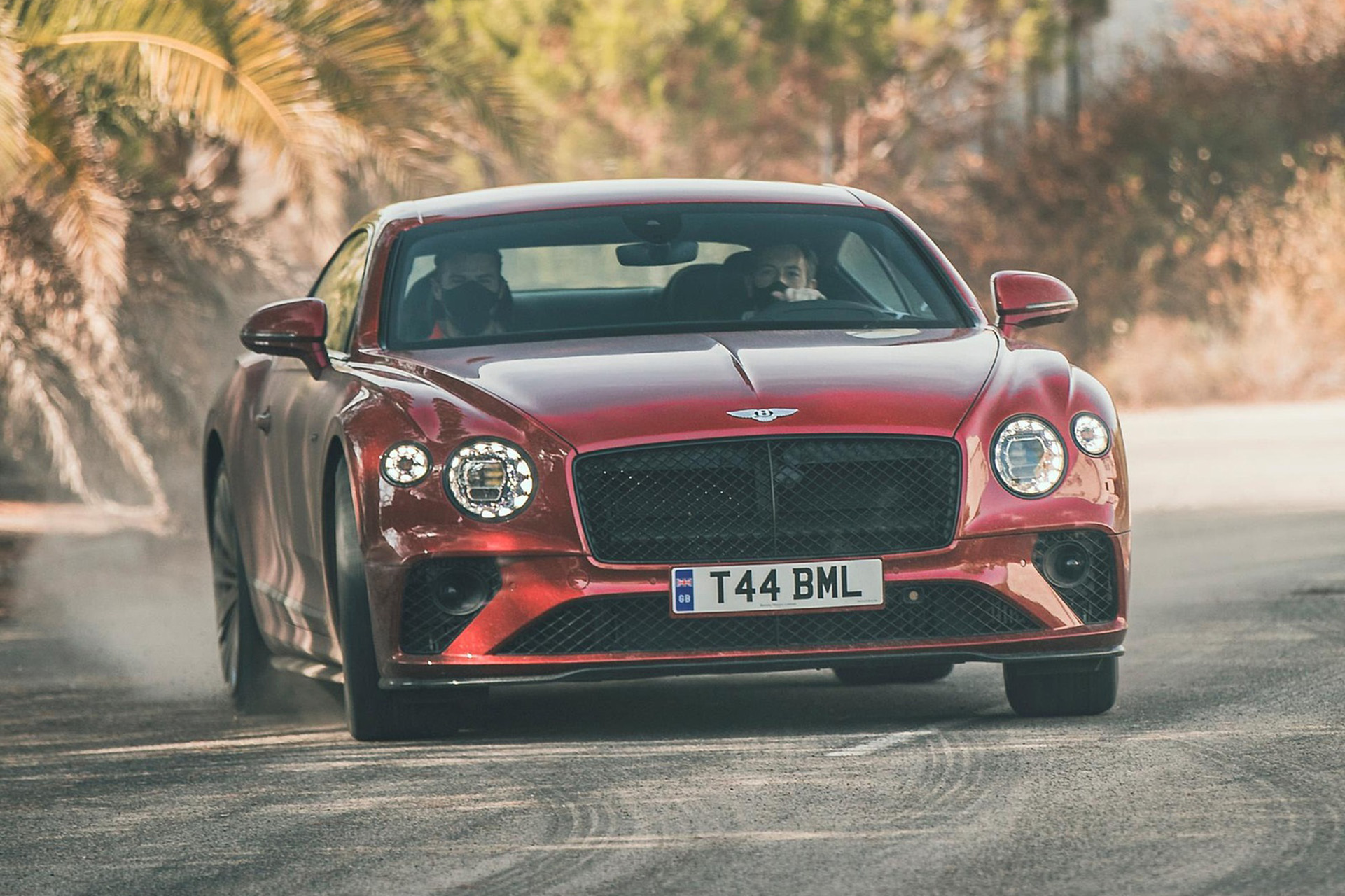 Download 2022 Bentley Continental GT Speed - Front HD Wallpaper 1921x1280 #102