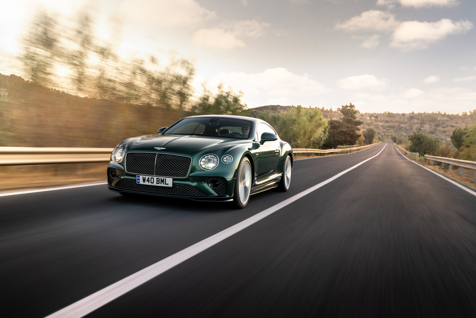 Download 2022 Bentley Continental GT Speed - Front HD Wallpaper 1920x1281 #131