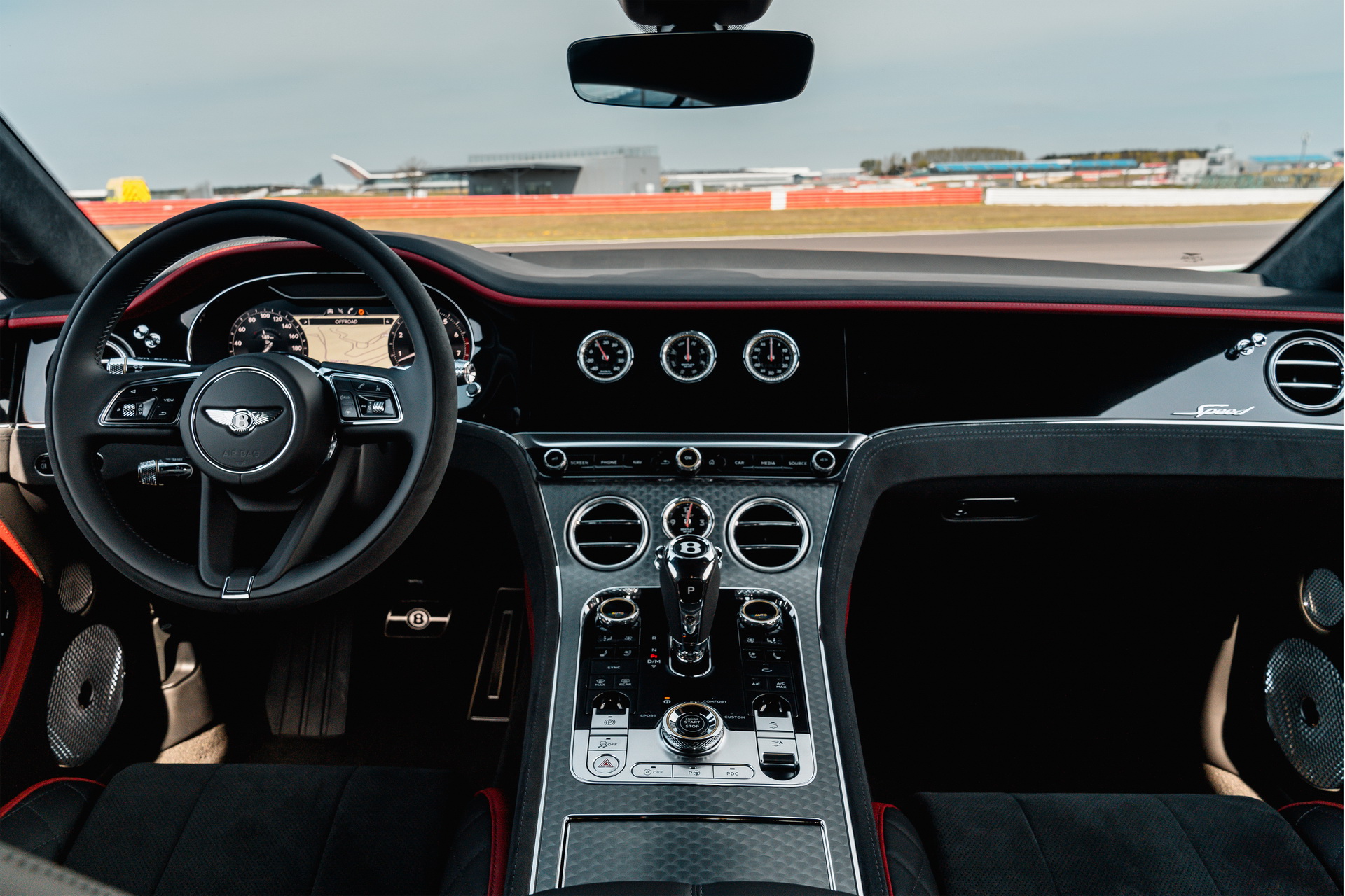 Download 2022 Bentley Continental GT Speed - Interior, Cockpit HD Wallpaper 1920x1280 #17