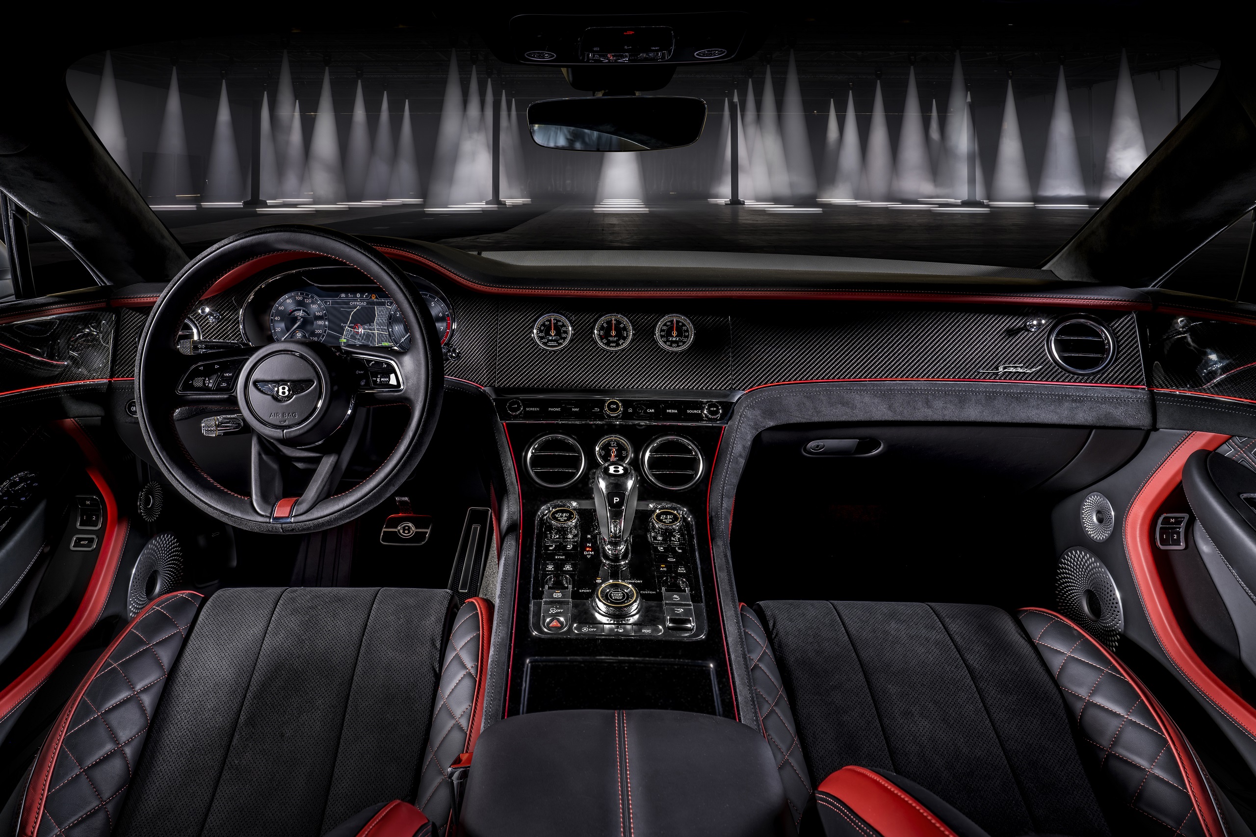 Download 2022 Bentley Continental GT Speed - Interior, Cockpit HD Wallpaper 2560x1706 #92