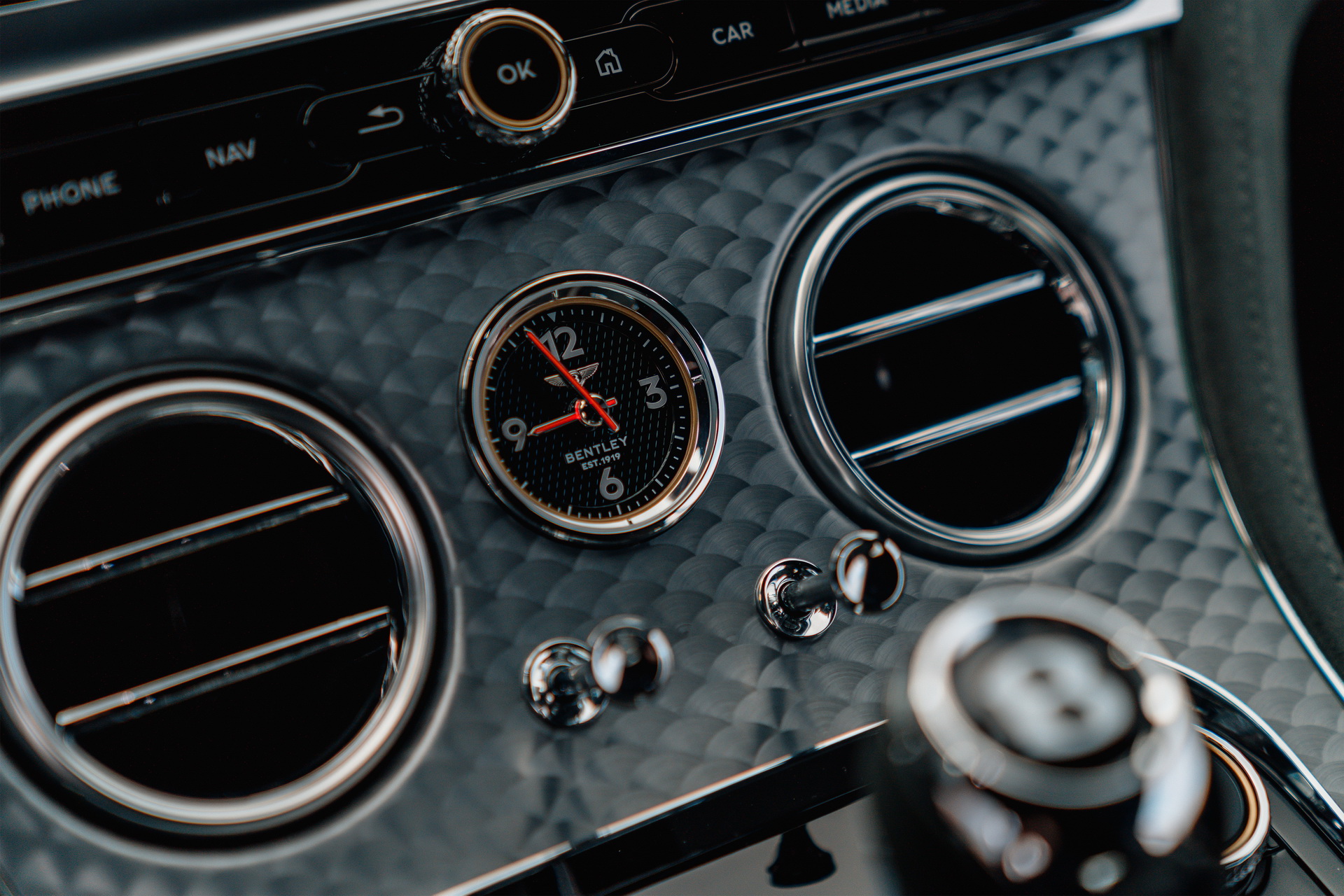 Download 2022 Bentley Continental GT Speed - Interior, Detail HD Wallpaper 1920x1280 #35