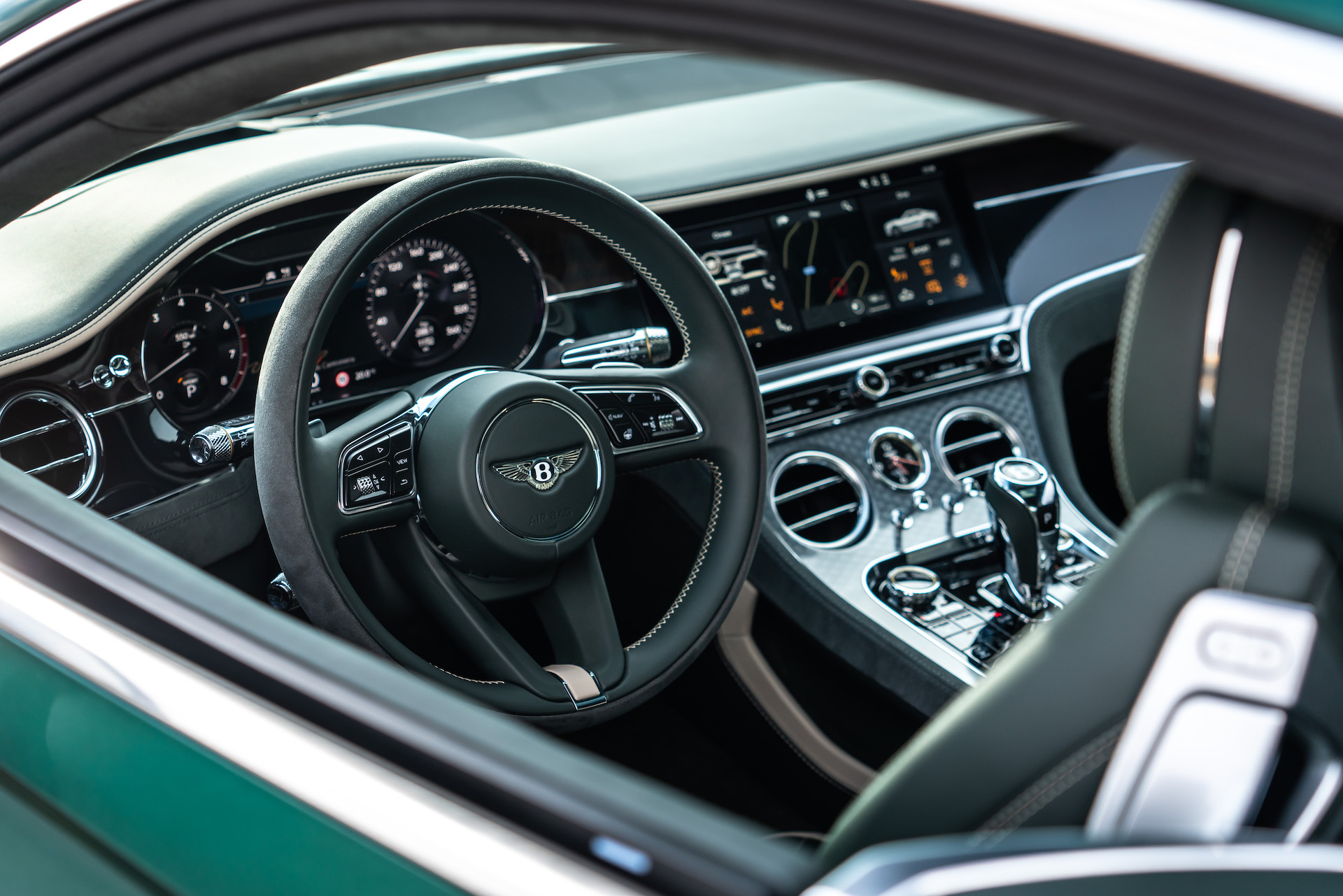Download 2022 Bentley Continental GT Speed - Interior HD Wallpaper 1920x1281 #147