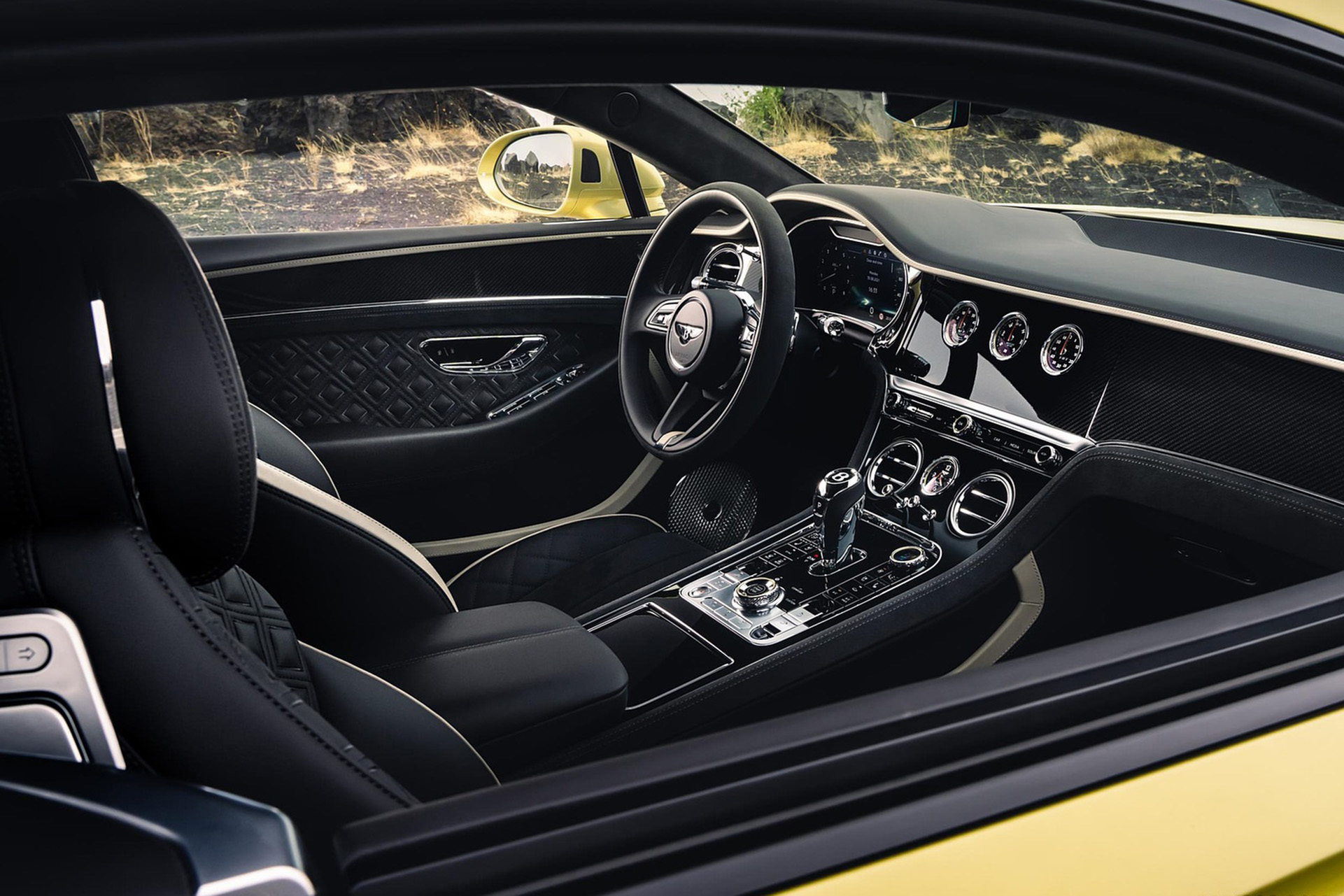 Download 2022 Bentley Continental GT Speed - Interior HD Wallpaper 1921x1281 #175