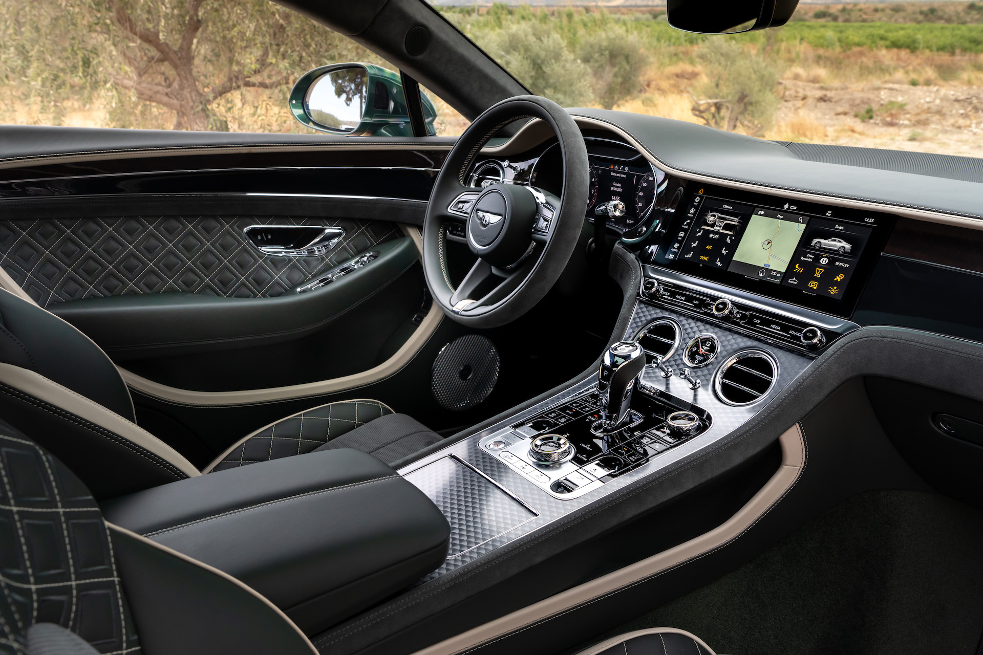 Download 2022 Bentley Continental GT Speed - Interior HD Wallpaper 1920x1280 #148