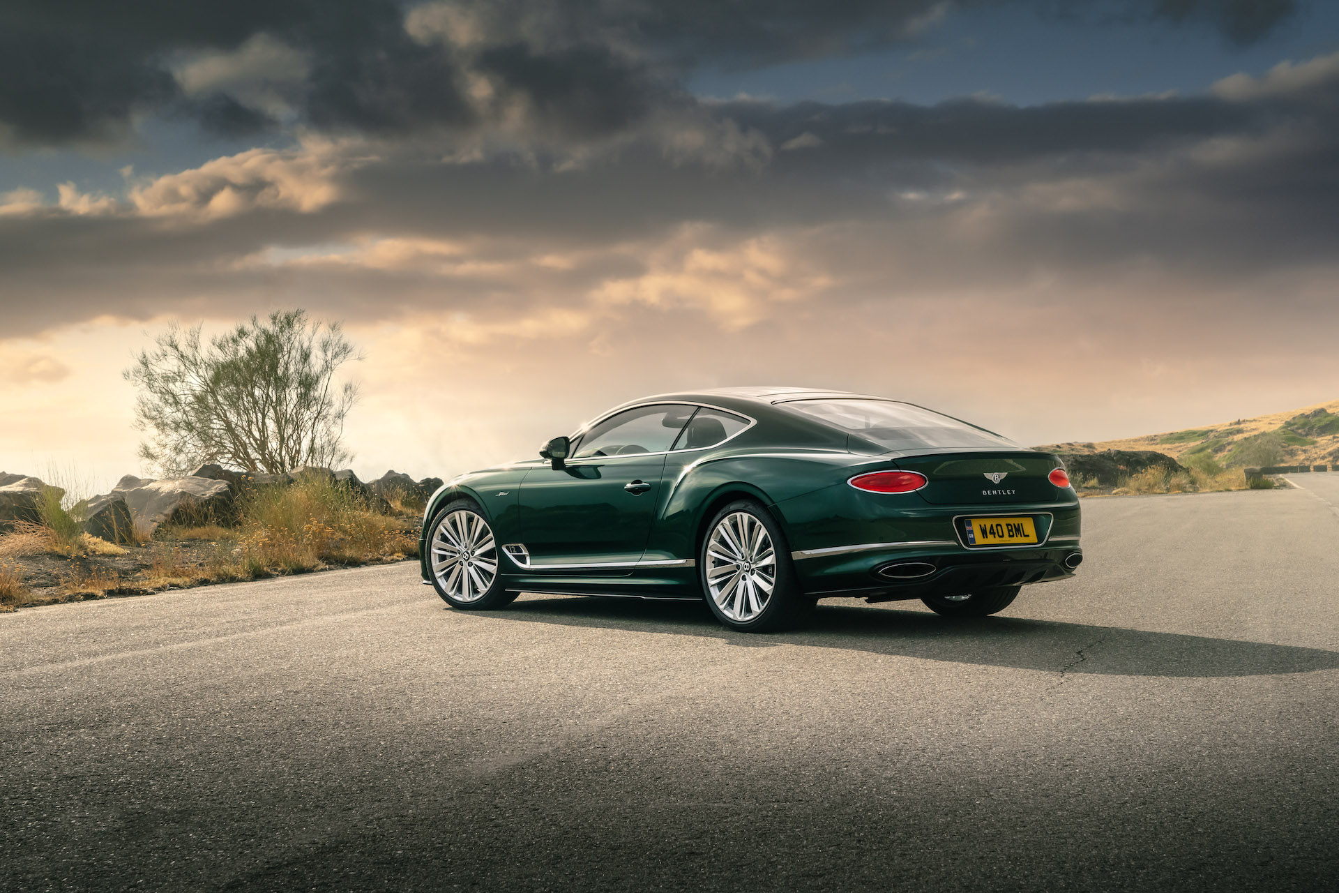 Download 2022 Bentley Continental GT Speed - Rear Three-Quarter HD Wallpaper 1920x1280 #135