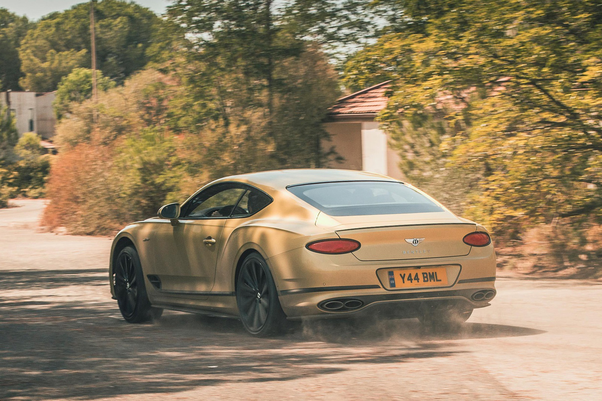 Download 2022 Bentley Continental GT Speed - Rear Three-Quarter HD Wallpaper 1920x1280 #168