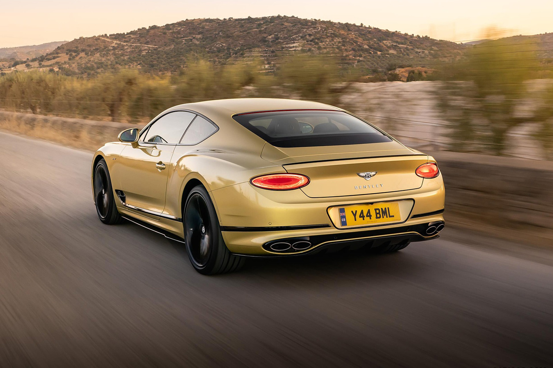 Download 2022 Bentley Continental GT Speed - Rear Three-Quarter HD Wallpaper 1921x1281 #154