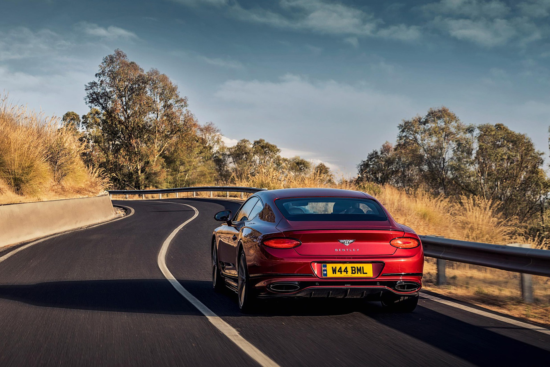 Download 2022 Bentley Continental GT Speed - Rear HD Wallpaper 1921x1281 #98