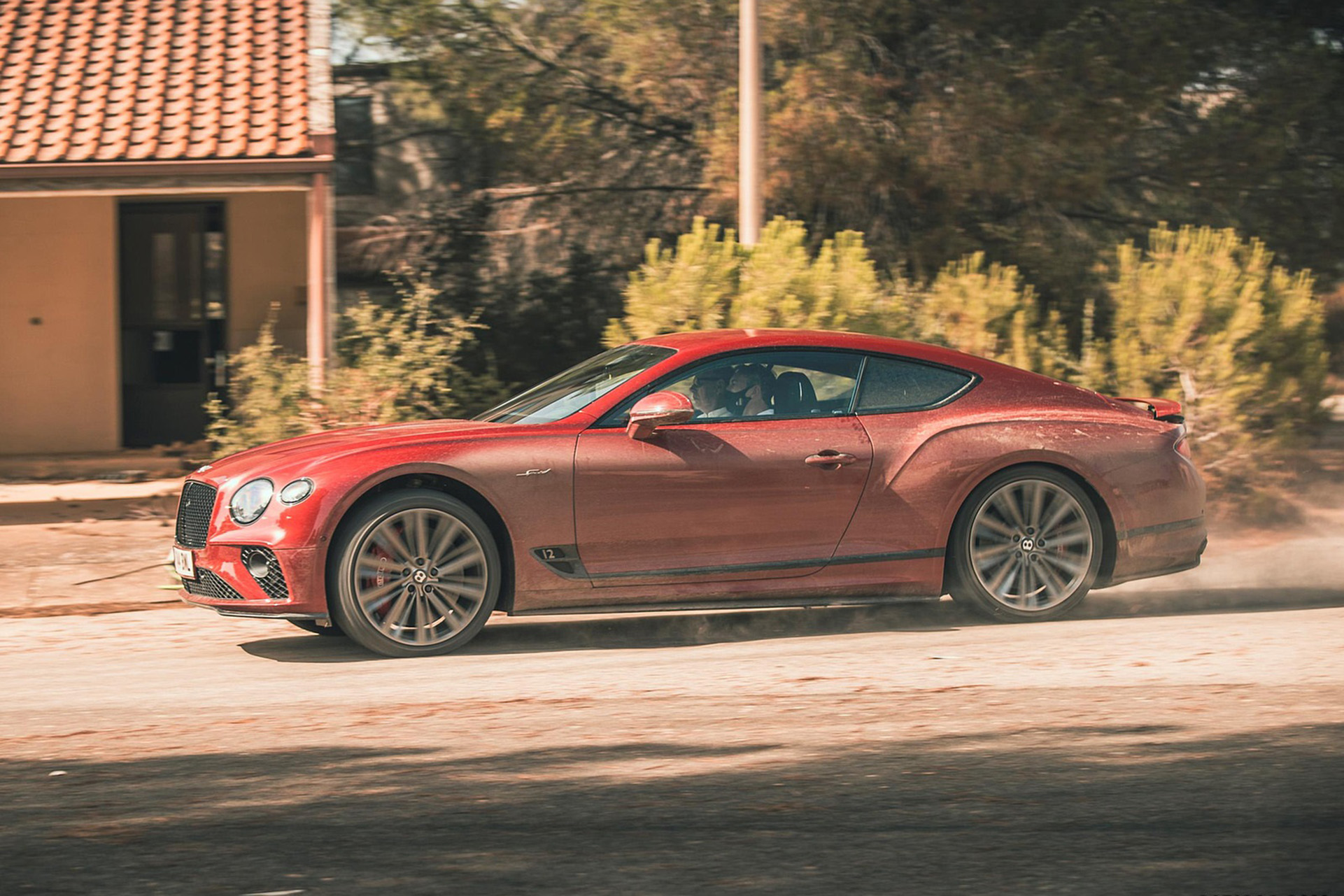 Download 2022 Bentley Continental GT Speed - Side HD Wallpaper 1921x1281 #108