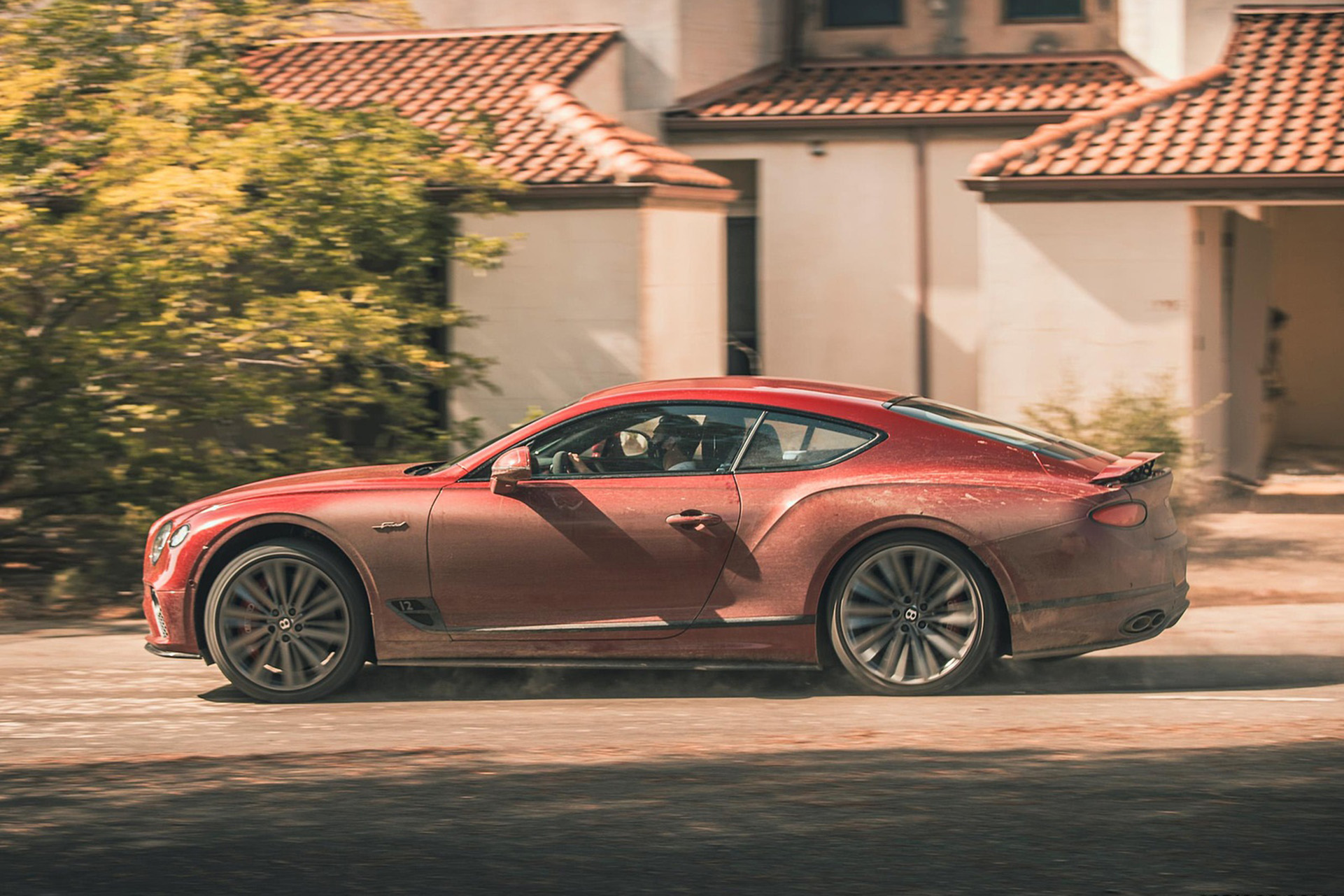 Download 2022 Bentley Continental GT Speed - Side HD Wallpaper 1921x1281 #109