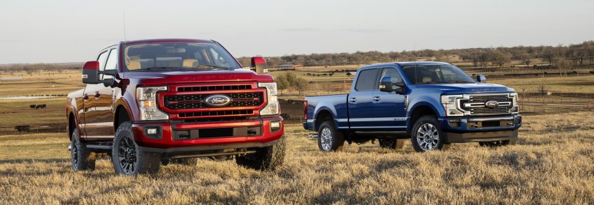 2022 Ford Super Duty - Front Three-Quarter Wallpaper 850x294 #19