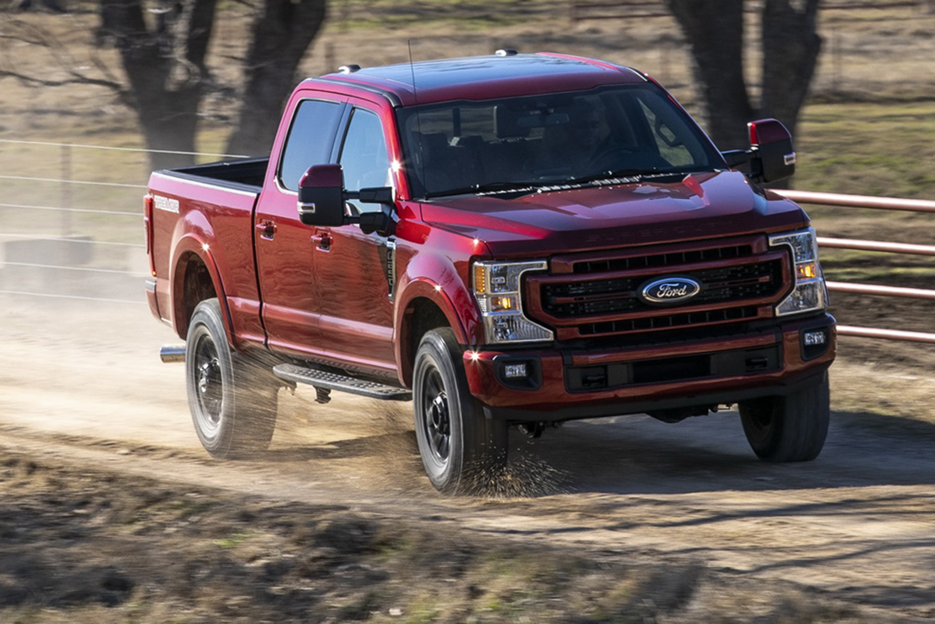 Download 2022 Ford Super Duty - Front Three-Quarter HD Wallpaper 1921x1282 #1
