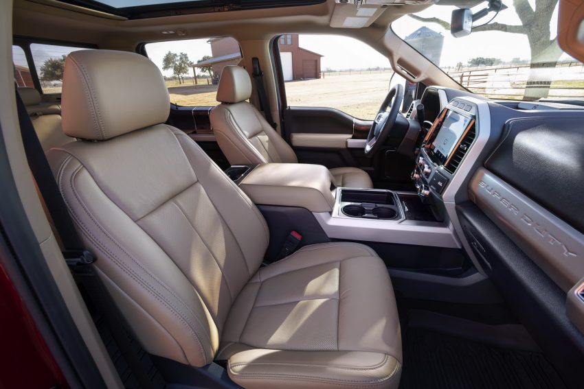 2022 Ford Super Duty - Interior, Front Seats Wallpaper 850x567 #14