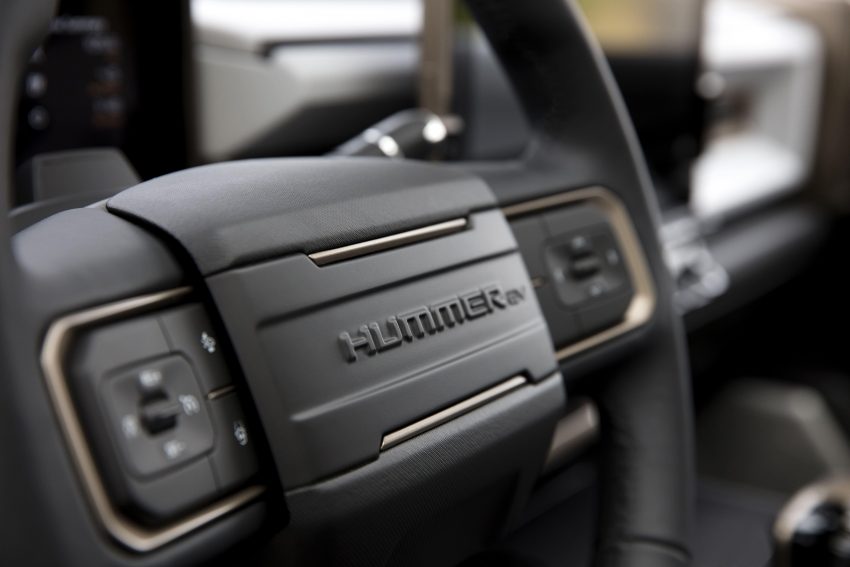 2022 GMC Hummer EV Edition 1 - Interior, Steering Wheel Wallpaper 850x567 #10