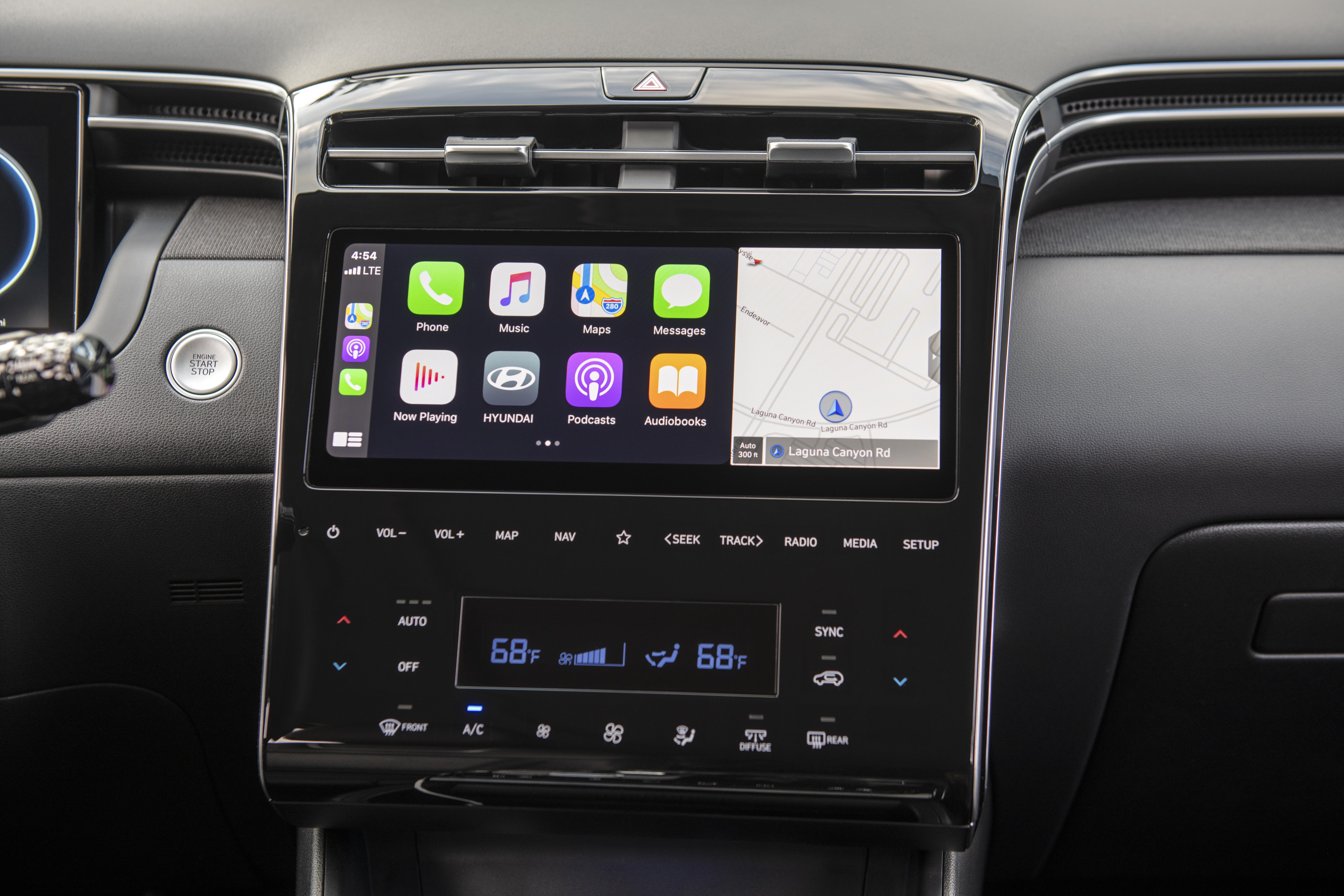Download 2022 Hyundai Tucson - Central Console HD Wallpaper 8256x5504 #35