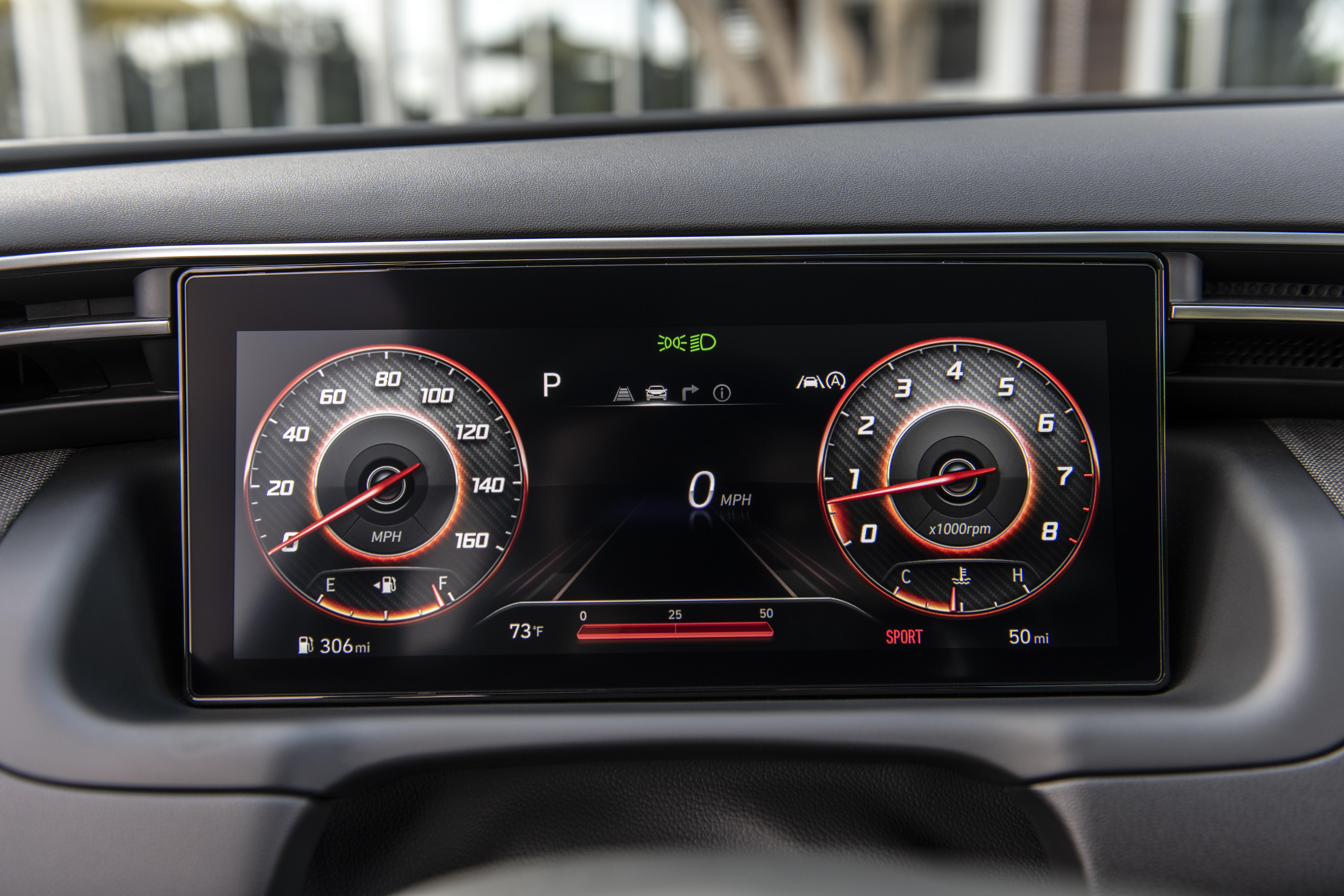 Download 2022 Hyundai Tucson - Digital Instrument Cluster HD Wallpaper 8256x5504 #36