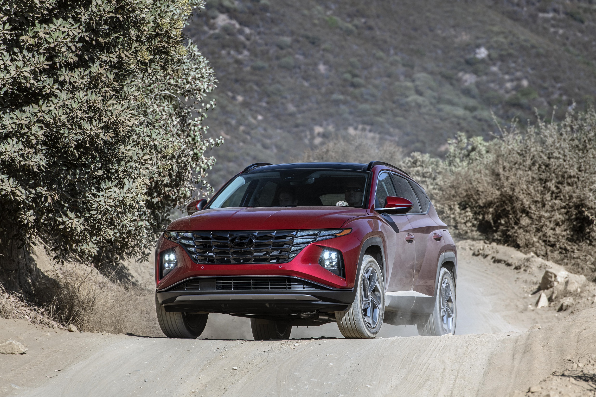 Download 2022 Hyundai Tucson - Front HD Wallpaper 2477x1652 #14