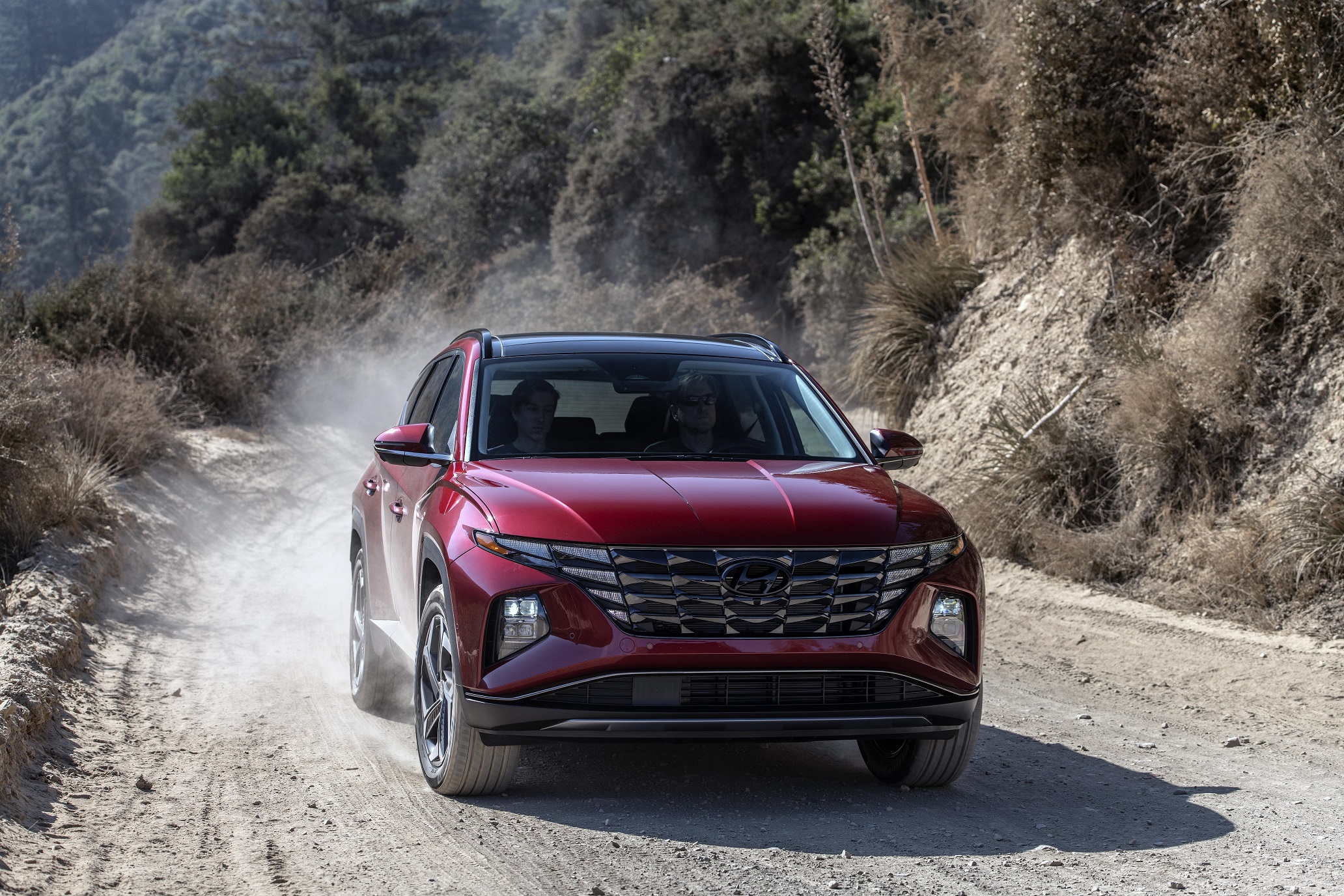 Download 2022 Hyundai Tucson - Front HD Wallpaper 2064x1376 #11