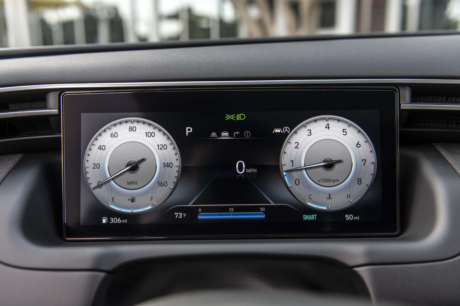 Download 2022 Hyundai Tucson - Instrument Cluster HD Wallpaper 1920x1280 #40