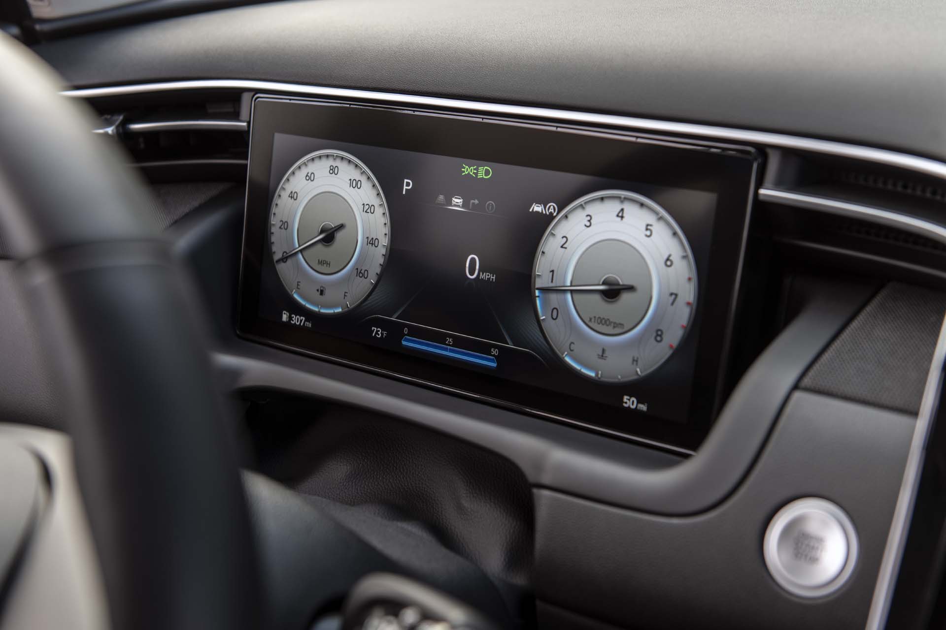 Download 2022 Hyundai Tucson - Instrument Cluster HD Wallpaper 1920x1280 #41