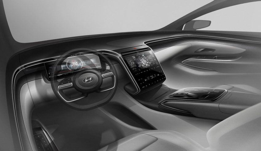 2022 Hyundai Tucson - Interior Wallpaper 850x494 #69