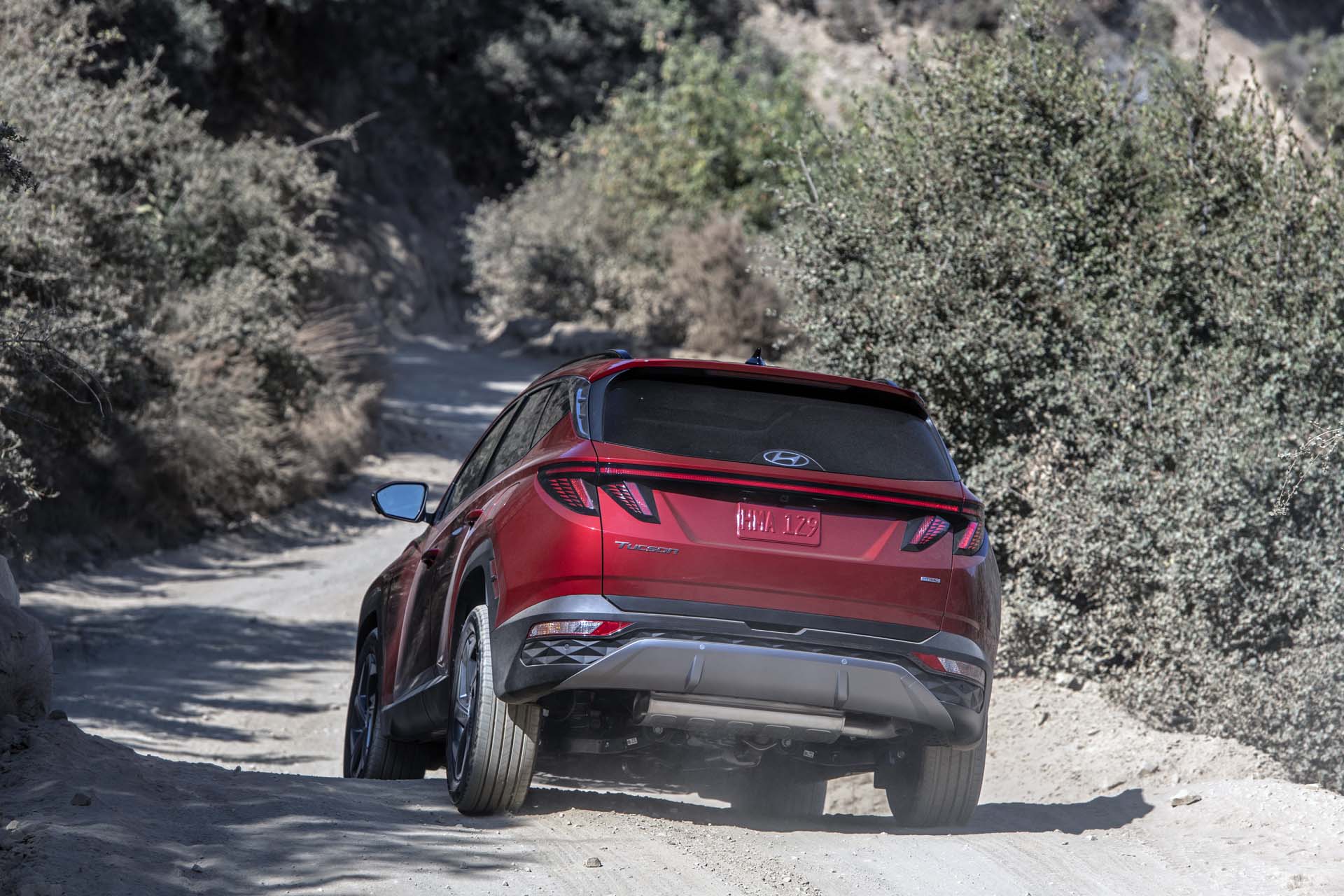 Download 2022 Hyundai Tucson - Rear HD Wallpaper 1920x1280 #9