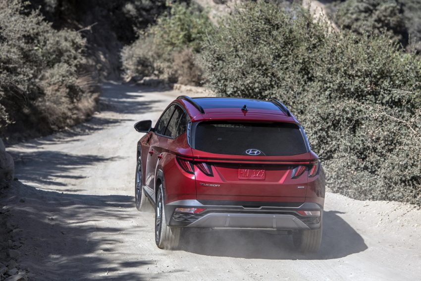 2022 Hyundai Tucson - Rear Wallpaper 850x567 #16