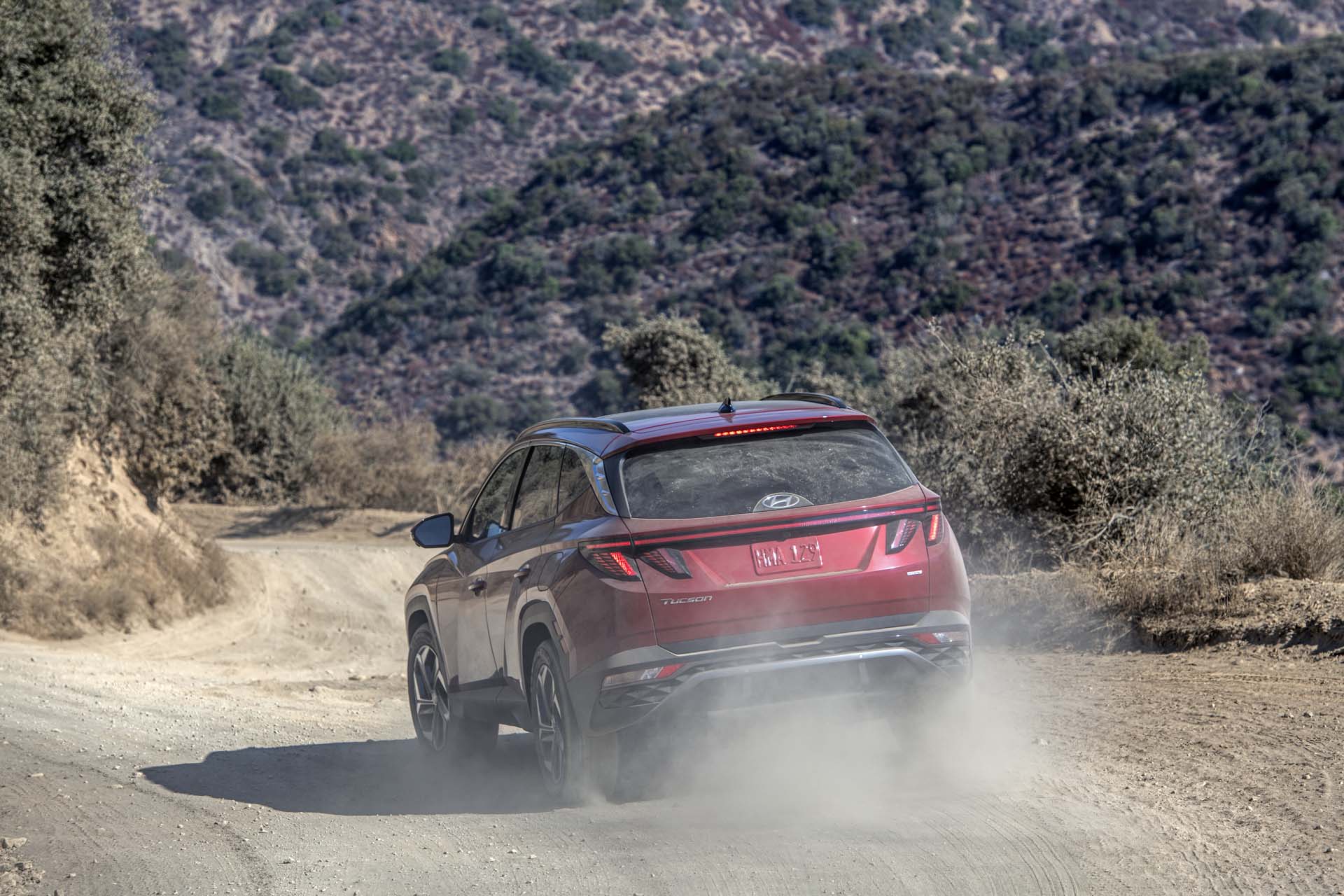 Download 2022 Hyundai Tucson - Rear HD Wallpaper 1920x1280 #10