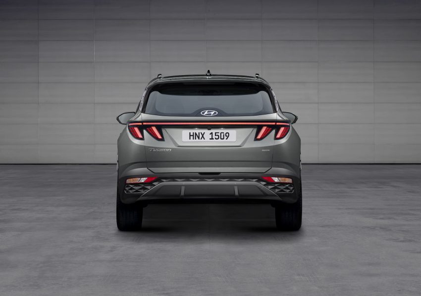 2022 Hyundai Tucson - Rear Wallpaper 850x599 #64