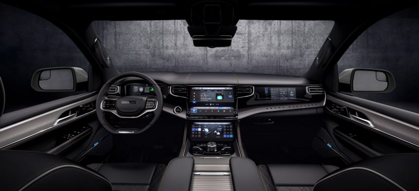 2022 Jeep Grand Wagoneer - Interior, Cockpit Wallpaper 850x388 #55