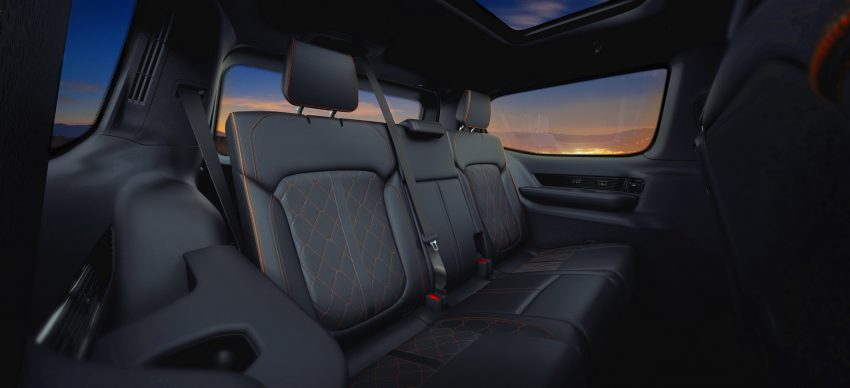 2022 Jeep Grand Wagoneer - Interior, Rear Seats Wallpaper 850x388 #60