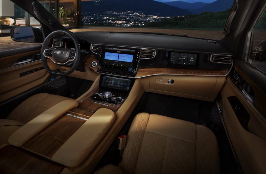 2022 Jeep Grand Wagoneer - Interior Wallpaper 850x558 #87