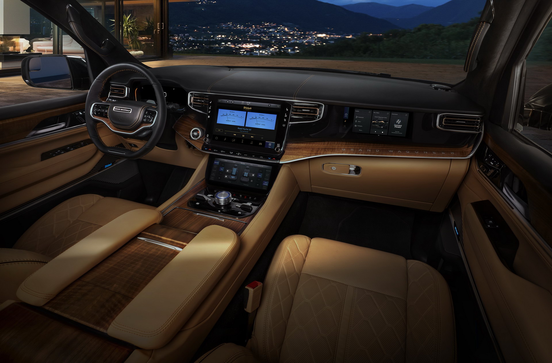 Download 2022 Jeep Grand Wagoneer - Interior HD Wallpaper 1920x1261 #87