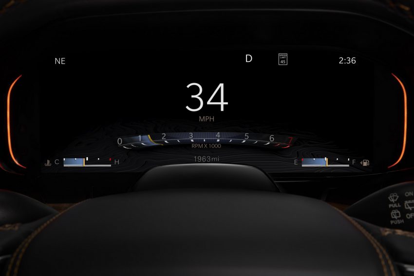 2022 Jeep Wagoneer - Digital Instrument Cluster Wallpaper 850x567 #49