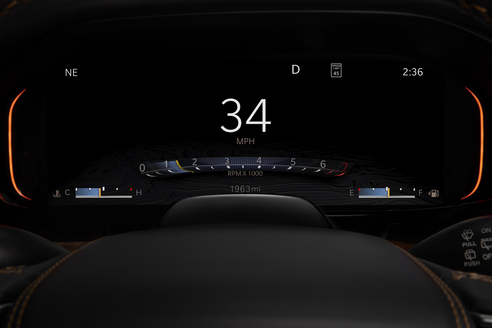 Download 2022 Jeep Wagoneer - Digital Instrument Cluster HD Wallpaper 1920x1280 #49