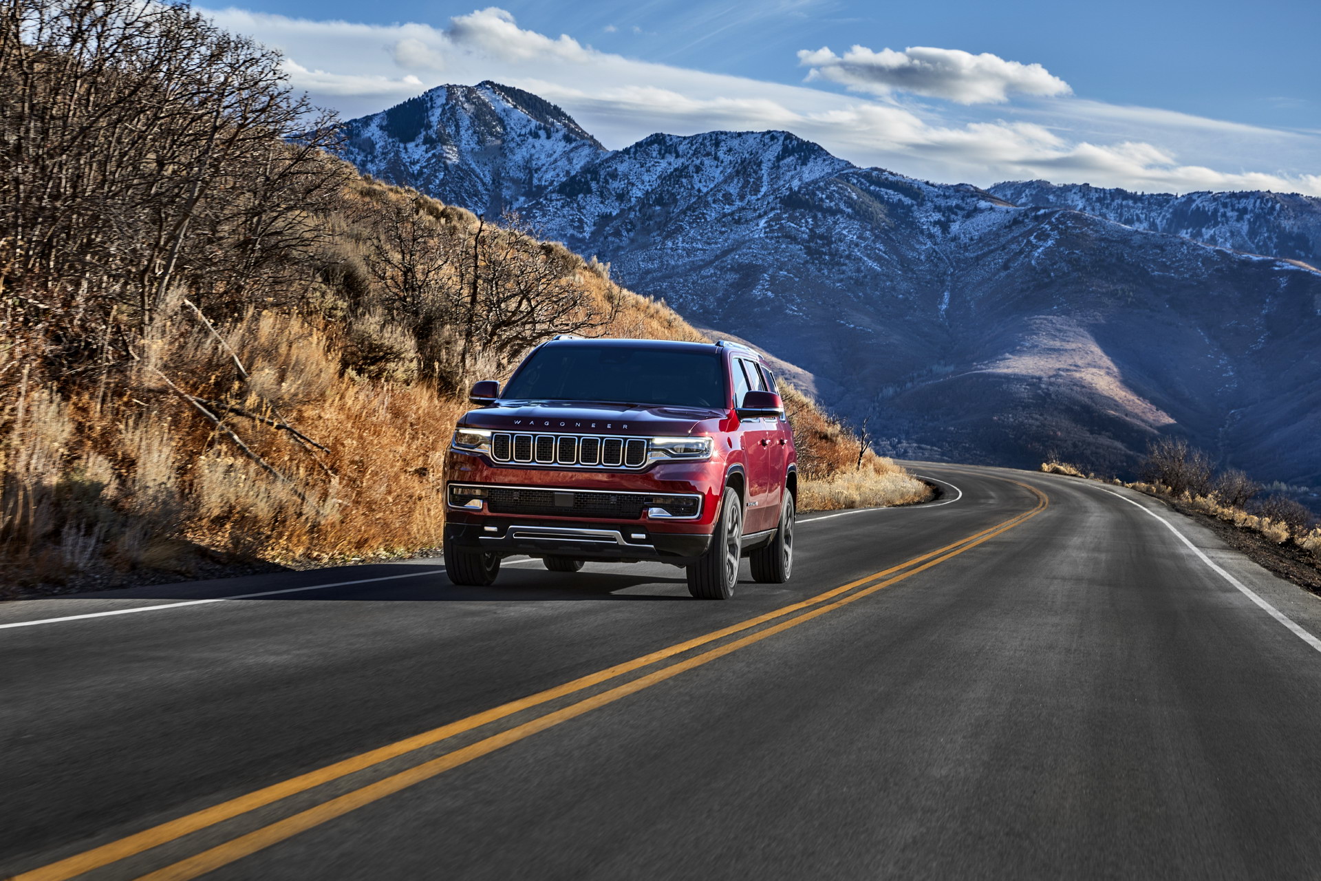 Download 2022 Jeep Wagoneer - Front HD Wallpaper 1920x1280 #12