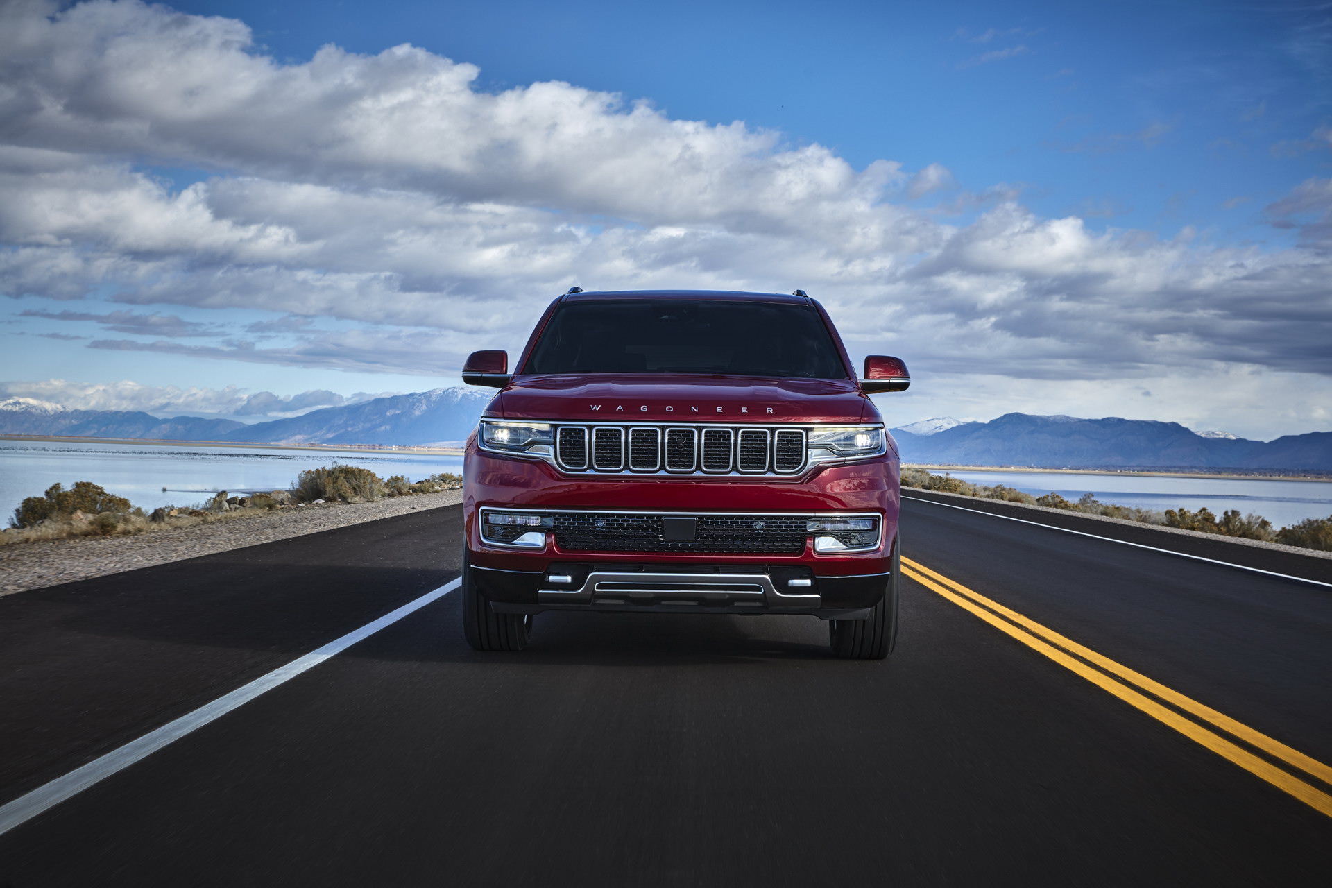 Download 2022 Jeep Wagoneer - Front HD Wallpaper 1920x1280 #5