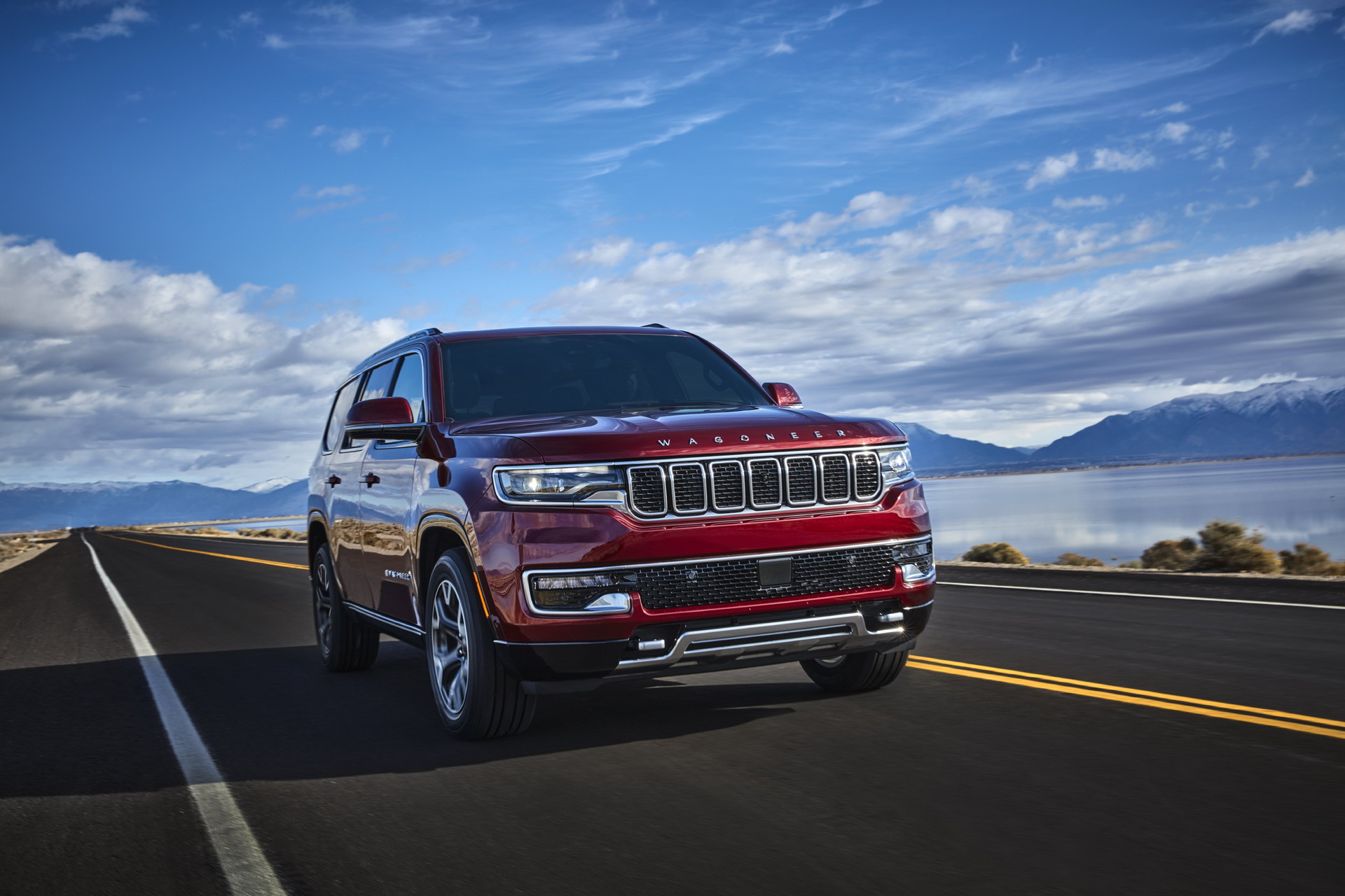 Download 2022 Jeep Wagoneer - Front HD Wallpaper 1920x1280 #6