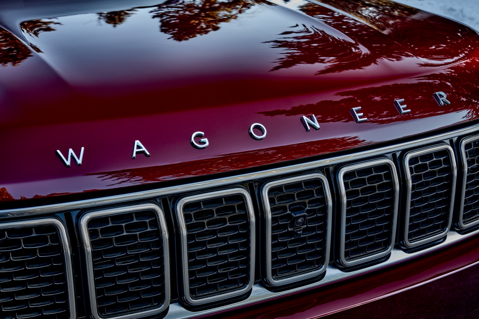 Download 2022 Jeep Wagoneer - Grille HD Wallpaper 1920x1280 #40