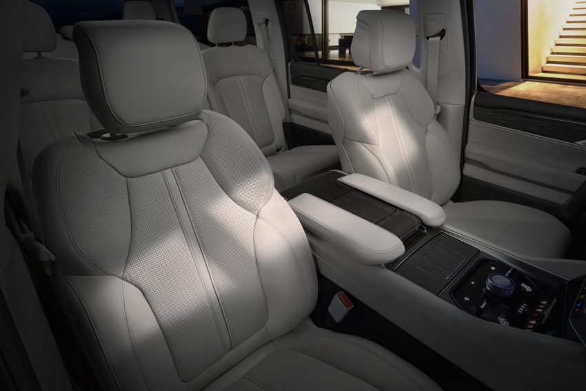 2022 Jeep Wagoneer - Interior, Seats Wallpaper 850x567 #48