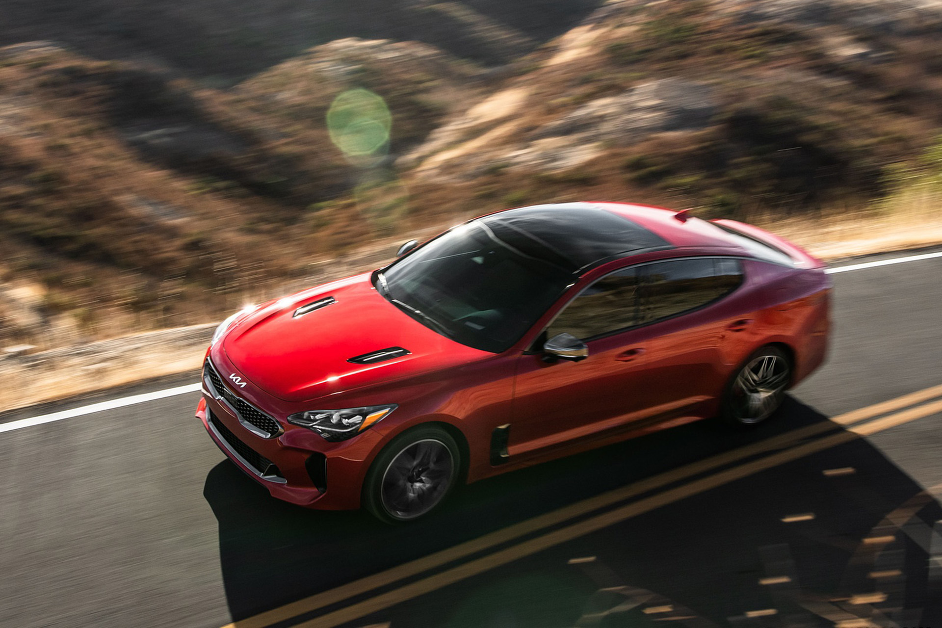 Download 2022 Kia Stinger GT - Front Three-Quarter HD Wallpaper 1920x1280 #2