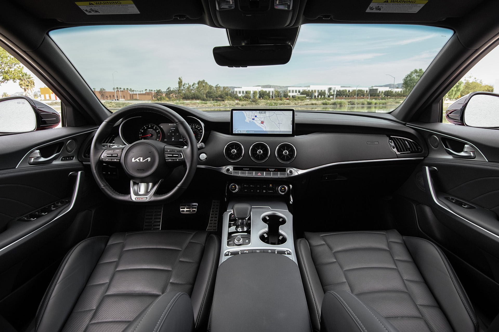 Download 2022 Kia Stinger GT - Interior, Cockpit HD Wallpaper 1920x1279 #30